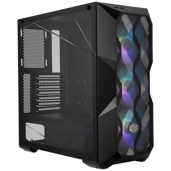 Cooler Master MasterBox TD500 MESH čierna / E-ATX / 2x USB 3.0 / 3x 120mm ARGB / bez zdroja / priehľadná bočnica (MCB-D500D-KGNN-S01)