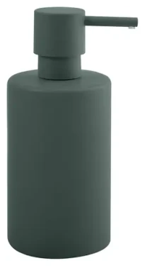 Spirella TUBE-Matt dávkovač mydla matne tmavo zelený / keramika / 300 ml