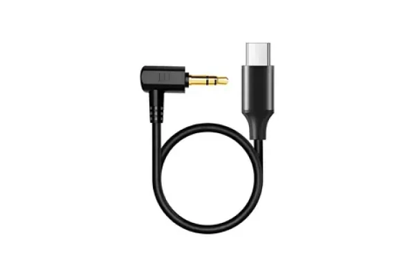 STABLECAM Audio adaptér pre DJI OSMO Action 3/4/5 Pro / Adaptér / Pre externý mikrofón / PVC, 20 cm