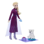Mattel Frozen bábika - Elsa s ľadovým medveďom