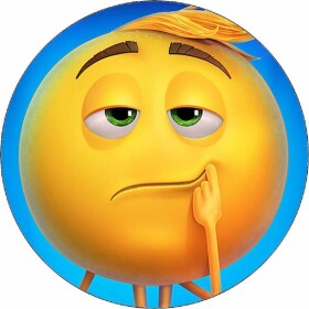 Jedlý papier Emoji vo filme 19,5 cm - Pictu Hap - Pictu Hap