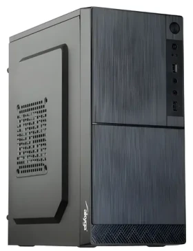 Akyga AK35BK čierna / PC skriňa / Micro Tower / Micro-ATX, Mini-ITX / bez zdroja / 2x USB 2.0 (AK35BK)