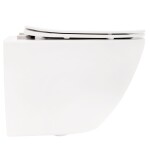 REA/S - SET závesné WC Carlo Flat Mini Rimless + Bidet Carlo Mini REA-C2760 + REA-C2276