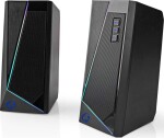 Nedis Nedis GSPR31020BK Reproduktor 2-drożny Čierny Przewodowa 6 W