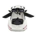 Mamido Elektrické autíčko Porsche Spyder RS ​​718 biele