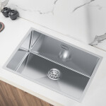 VELAZO Jednokomorový oceľový drez 54 x 44 cm INOX, Velazo VELAZ5444
