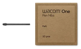 Wacom Pen Nibs Felt / Náhradné hroty pera / plstené / 10 ks / pre Wacom One Standard Pen (ACK24919Z)