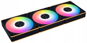 Lian Li ventilátor Lian Li UNI FAN CL Wireless ARGB PWM 120mm Black 3 sztuki i kontroler (12CL1W3B)