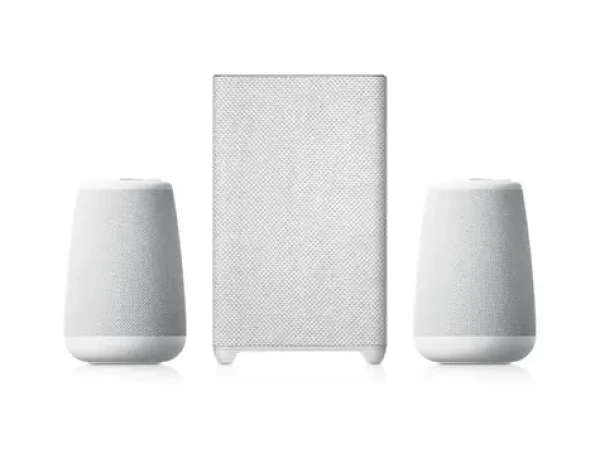 Homatics SoundSound 2.1 biela / Bezdrôtové reproduktory + Subwoofer / Dolby Audio / Bluetooth 5.0 (V058V8)