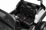 Mamido Detské elektrické autíčko Buggy Mercedes-Benz Unimog 4x4 biele