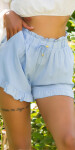 Sexy Musthave Summer Highwaist Shorts babyblue S/M