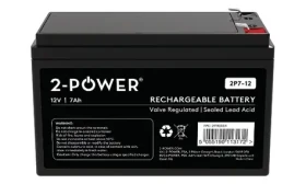 2-Power 2P7-12 / Batéria pre UPS / 12V / 7Ah / VRLA / Faston 250 (2P7-12)