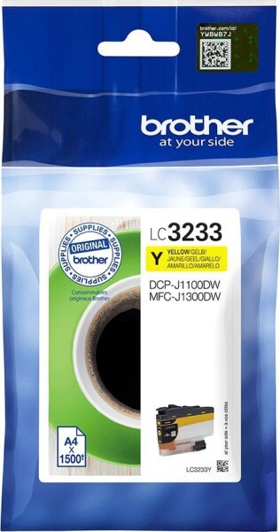 Brother toner originálny Tinte YE LC3233Y