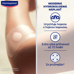 HANSAPLAST Second skin protection hydrokoloidná náplasť 72 x 35 mm 6 ks