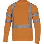 DELTA PLUS Reflexné pracovné tričko STAR Farba: Oranžová fluo, Veľkosť: S (STARORPT)