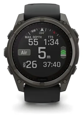 Garmin Fenix 8 51mm titánová čierna / Chytré hodinky / GPS / 1.4 "d. displej / BT / WiFi / vodeodolné (010-02907-11)