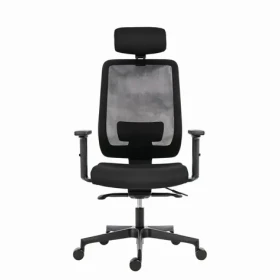 Powerton Lucie čierna / Kancelárske ergonomické kreslo / nosnosť 130 kg (MKWPLUKBCBBA)