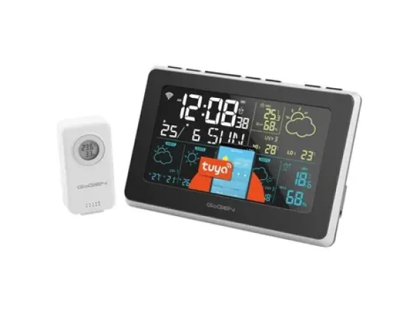 Gogen ME 3565 SMART čierno-strieborná / meteorologická stanica (AGDM-HIG-GGEN-007)