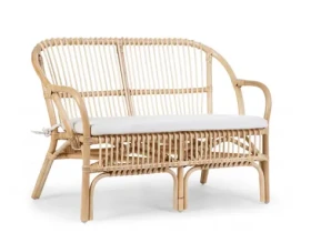 Childhome Pohovka detská ratanová Montana Natural / 80 x 45 x 55 cm / od 3 rokov (CHMOKBN)