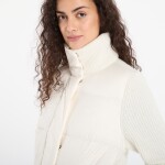 Bunda Tommy Hilfiger Modern Down Knit Mix Reg Jacket Ivory Silk L