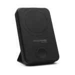 RealPower PB-10000 Mag+Watch čierna / Powerbanka 10 000 mAh / MagSafe bezdrôtové nabíjanie / USB-C PD 20W (444408)