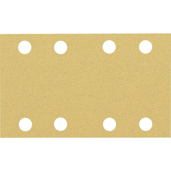 Bosch Accessories 2608901662 Brusný papier pre oscilačný brusku Zrnitosť 80 (d x š) 133 mm x 80 mm 50 ks; 2608901662
