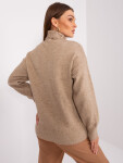 Jumper AT SW 23401.97P svetlohnedý jedna velikost