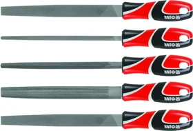 YATO YT-6238 sada pilníkov na kov (5 ks) / dĺžka 250 mm (YT-6238)