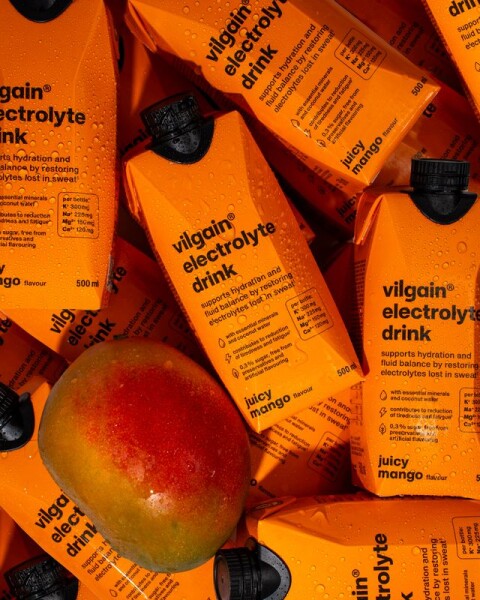 Vilgain Electrolyte Drink – šťavnaté mango 500 ml