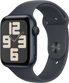 Apple Watch SE GPS 44mm Midnight Alu Sport S/M Čierny (MXEJ3QF/A)