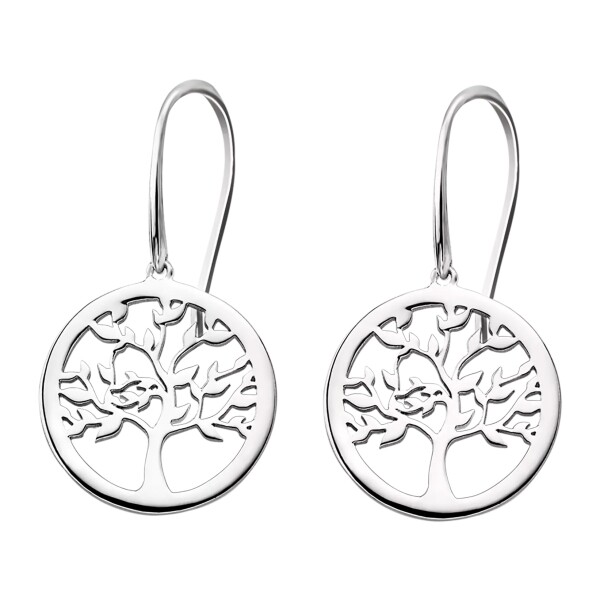 Lotus Silver Strieborné náušnice pre ženy Strom života LP1641-4 / 1