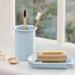 Ib Laursen Smaltovaná mydelnička Light Blue