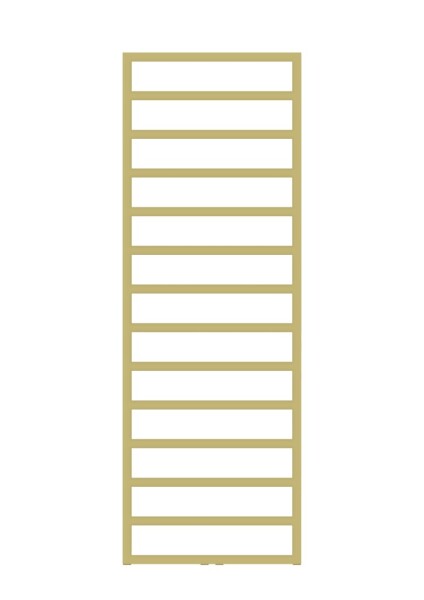 HOPA - Kúpeľňový radiátor PERTH zlatá farba - Farba radiátora - Zlatá, Rozmer radiátora - 250 × 940 mm, výkon 236 W, Typ pripojenia - Stredové 50 mm RADPER251084SP