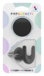 PopSockets Car Vent 2 + PopGrip čierna / Držiak telefónu do auta / uchytenie do ventilácie (805925)