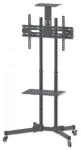 Manhattan mobilný stojan na LCD/LED/Plazma TV / vyklápací / VESA / 37”-70” / max. 50kg (461238)
