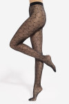 Pančuchy Gatta Trendy Mosaica wz.05 20 den 2-4 nero 4-L