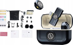 Hollyland Lark M2 Lightning - Lavalier Lightning Plug (Duo Shine Charcoal)