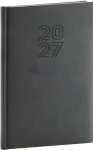 NOTIQUE Aprint 2027 čierny / Týždenný diár / 15 x 21 cm