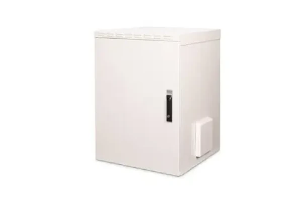 Digitus Nástenný rozvádzač Outdoor 16U sivá / Rozvádzač / 19" / IP55 / 891x600x600 mm / do 100 kg (DN-19 16U-6/6-I-OD)