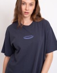 Patagonia W's '95 Oval Logo Oversized T-Shirt Smolder Blue XS