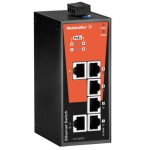 Weidmüller IE-SW-BL06T-2TX-4POE priemyselný ethernetový switch; 1286920000