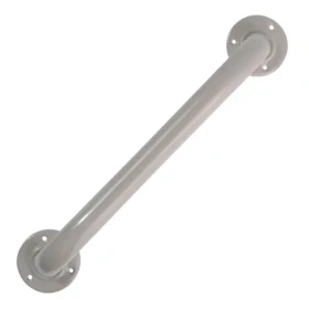 MSV SAFE šedo-hnedé / Madlo do kúpeľne / oceľ / 40 cm / nosnosť 50 kg