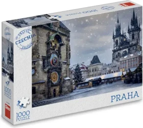 Dino Puzzle Zimný orloj