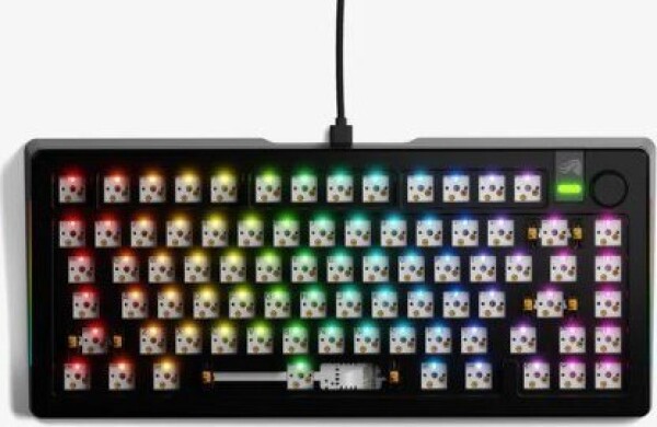 Glorious Glorious PC Gaming Race GMMK 3 PRO Barebones klawiatura Dom USB Nie Čierny