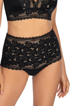 Dámske boxerky Gizela black - ROZA černá S