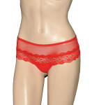 Dámske brazílske tangá N.19 Red - Ewana S červená
