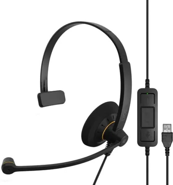 EPOS Sennheiser IMPACT SC 30 čierna / Pre callcentrá / headset / mikrofón / káblová OE / dopredaj (1000667)