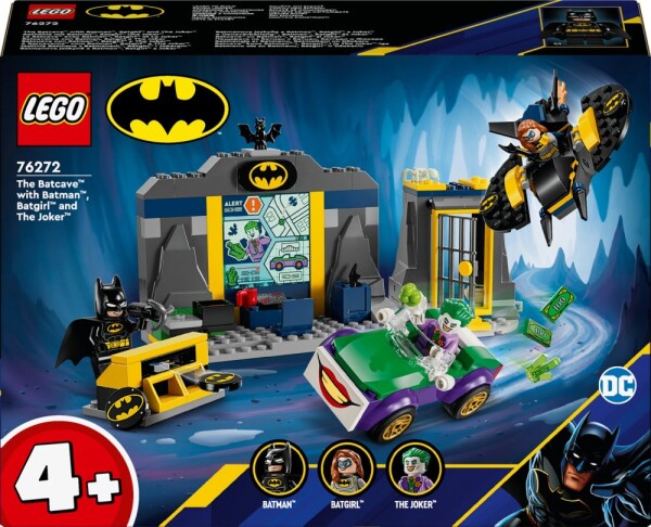 LEGO® DC Batman™ 76272 Batmanová jaskyňa a Batman™, Batgirl™ a Joker™