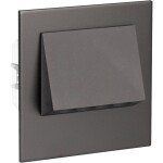 Zamel 11-221-62 Navi LED vstavané nástenné svietidlo LED 0.42 W čierna; 11-221-62