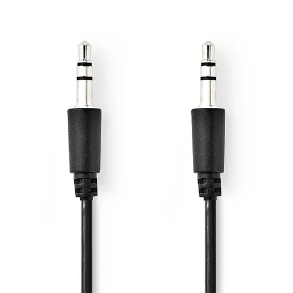 Nedis Stereo Audio kábel jack 3.5 mm (M) - jack 3.5 mm (M) 1.00 m čierna (CAGL22005BK10)
